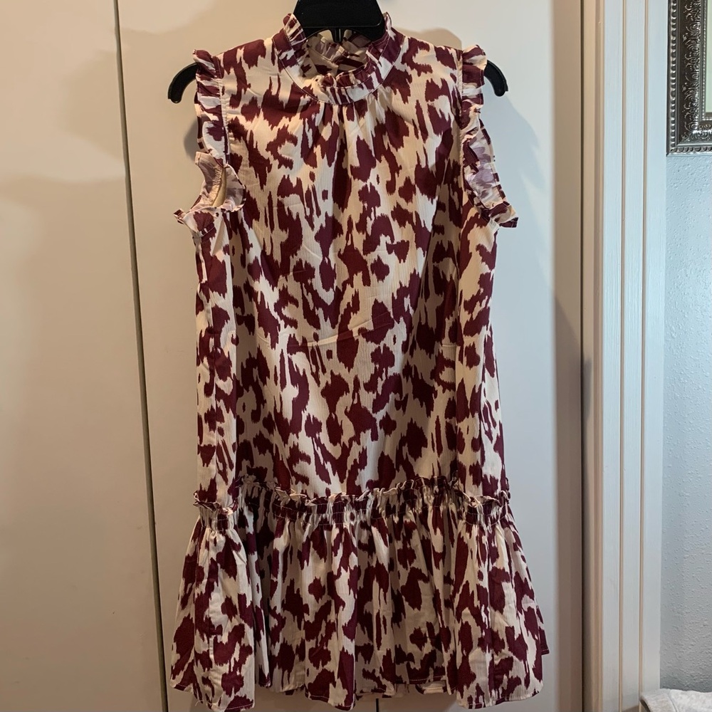 Pinch Multicolored Ruffled Sundress women’s size large